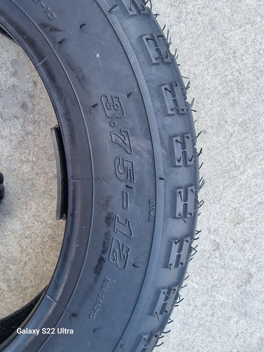 Cauciuc tricicleta 3.75 x 12cu camera