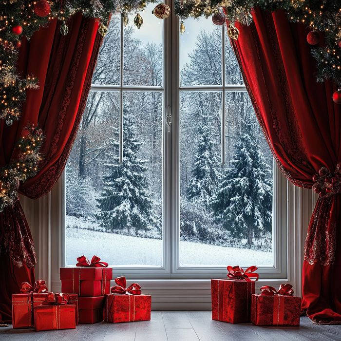 Бърз изработка! Коледни Фонове за домашна фотосесия или фотостудио