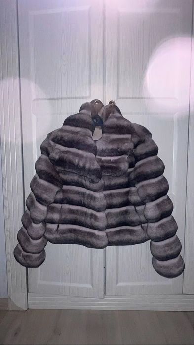 Шуба под шиншилу новая