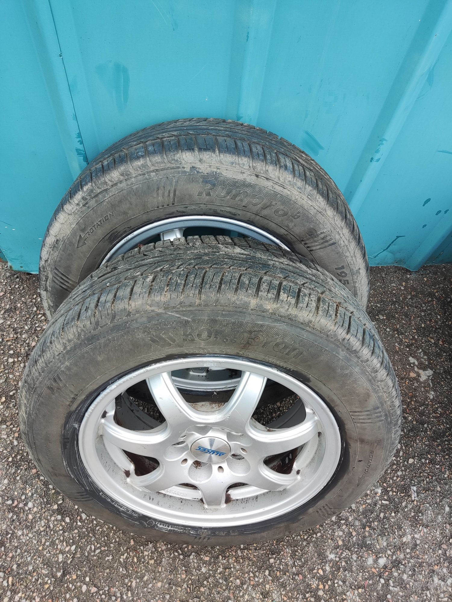 Джанти 15 5/112 vw audi с летни гуми