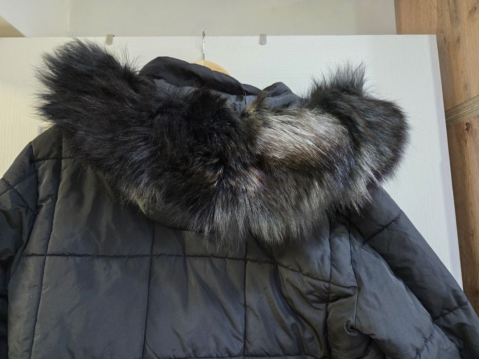 Дълга зимна шуба