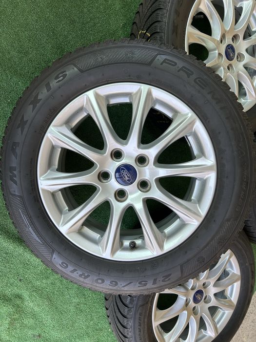 5х108 16 ски оргинални ford 205 55 16 със зимни гуми