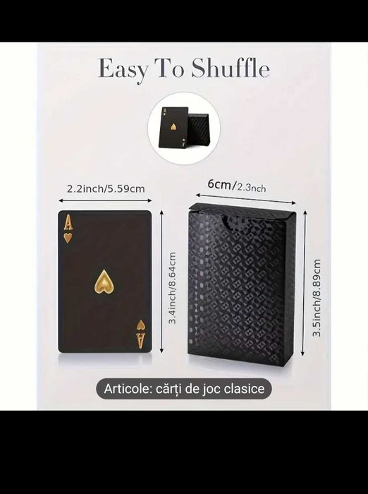 CARTI DE JOC - deosebite, pretabile pentru cadou..