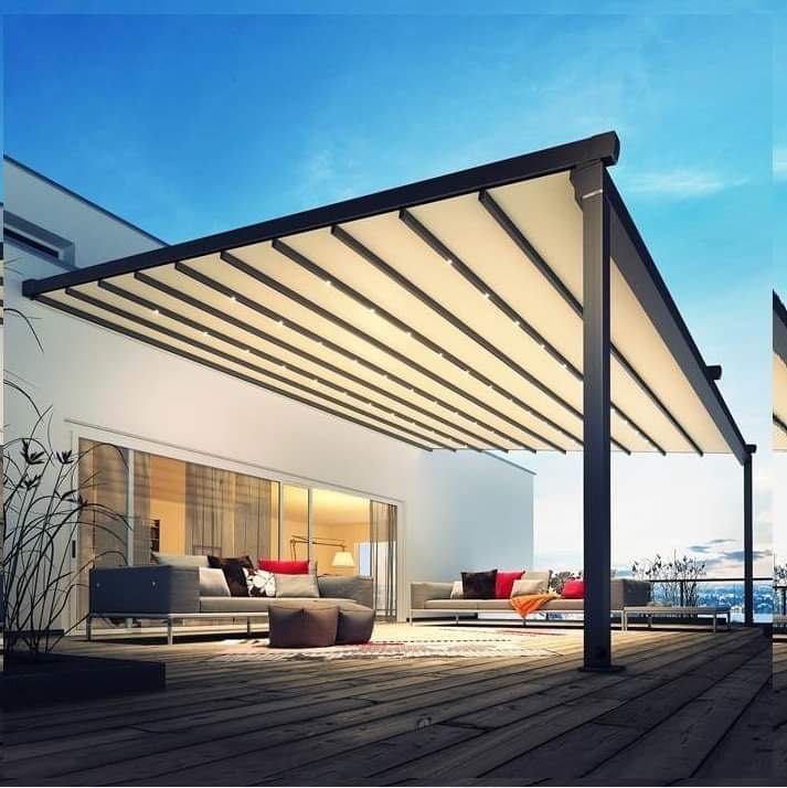Pergola PRET PRODUCATOR bioclimatica retractabila