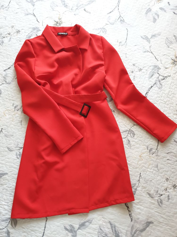 Новое красное платье пиджак