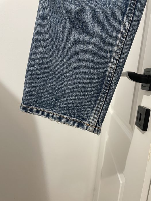 Blugi Zara Mom albaștri mărime 34 pana la glezna