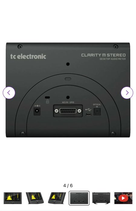 TC Electronic Clarity M Stereo Monitor selector / controler,  SIGILAT