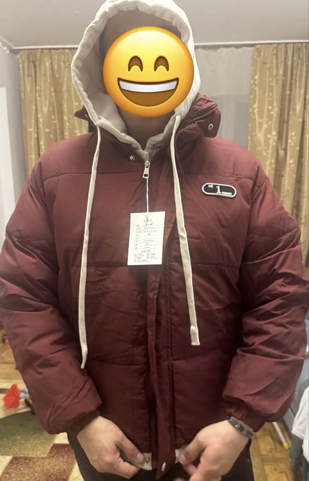 мужска куртка для подростка мальчика пуховик зимний