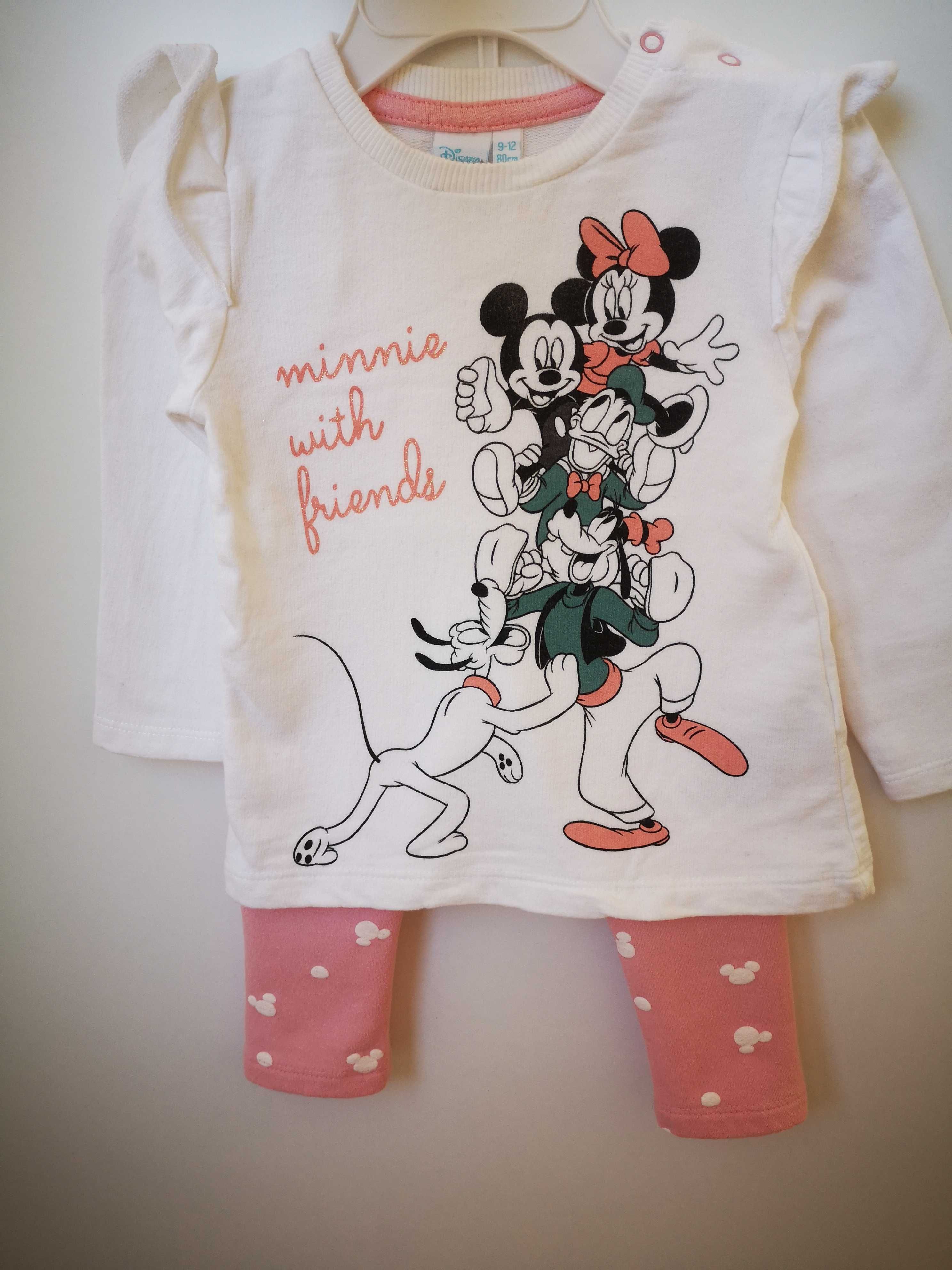 Compleu Minnie and friends marimea 9-12 luni