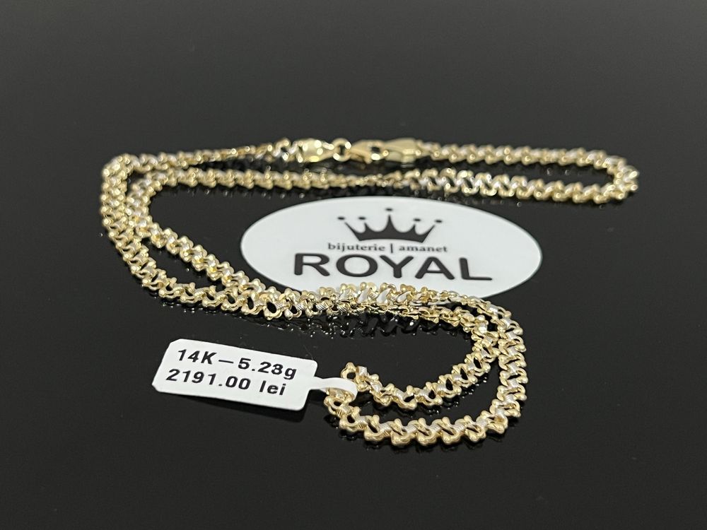 Bijuteria Royal CB : Lant aur 14k 5,23 grame