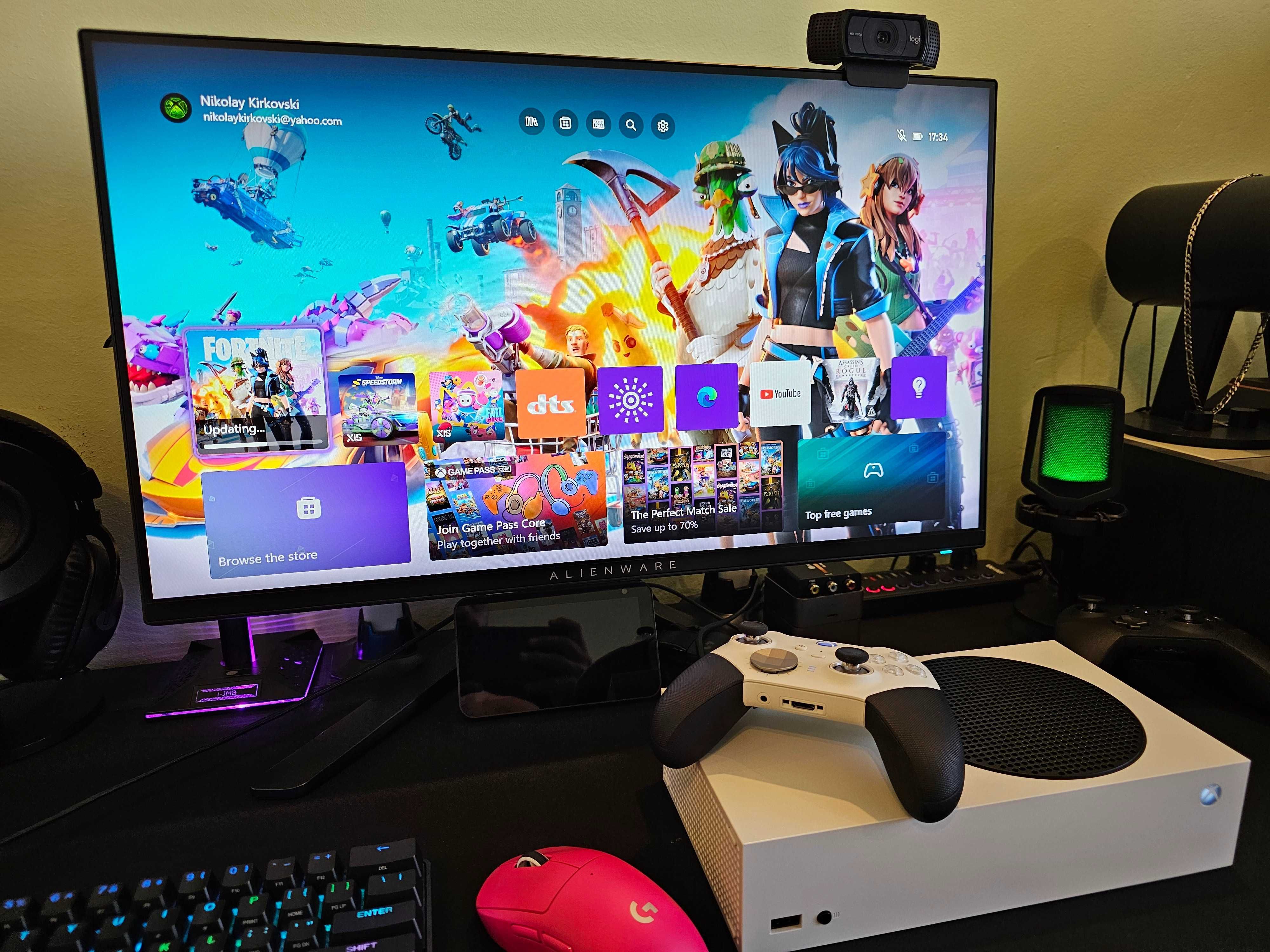 Xbox Series S + XBOX Elite Series 2 контролер