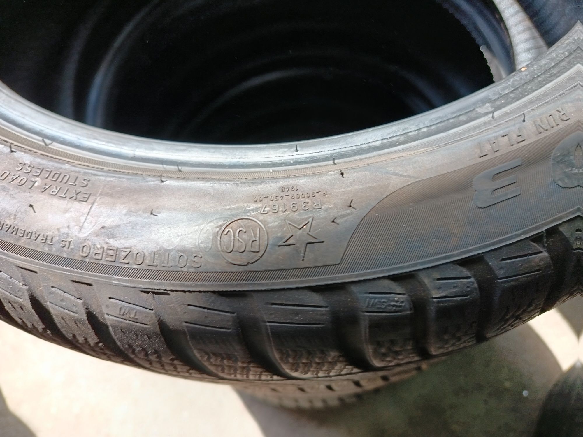 Anvelope MS 225 45 18 pirelli runflat 2022 6.3-6.5mm