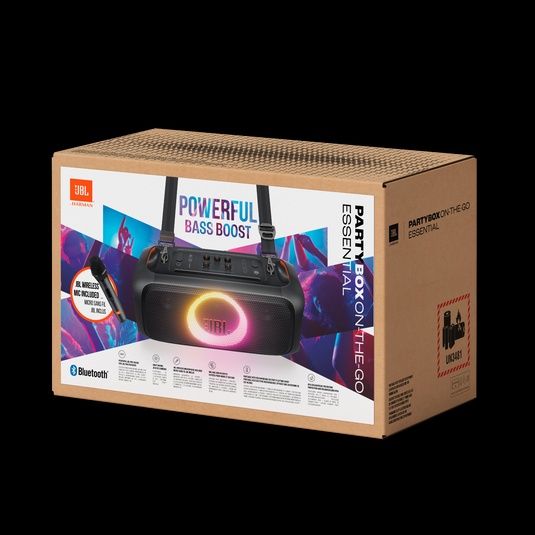 JBL PartyBox On-The-Go — колонка с 2 микрофонами. Есть доставка