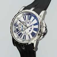 Roger Dubuis Excalibur 45 Small Seconds EX45 77 9 9.71R Silver dial