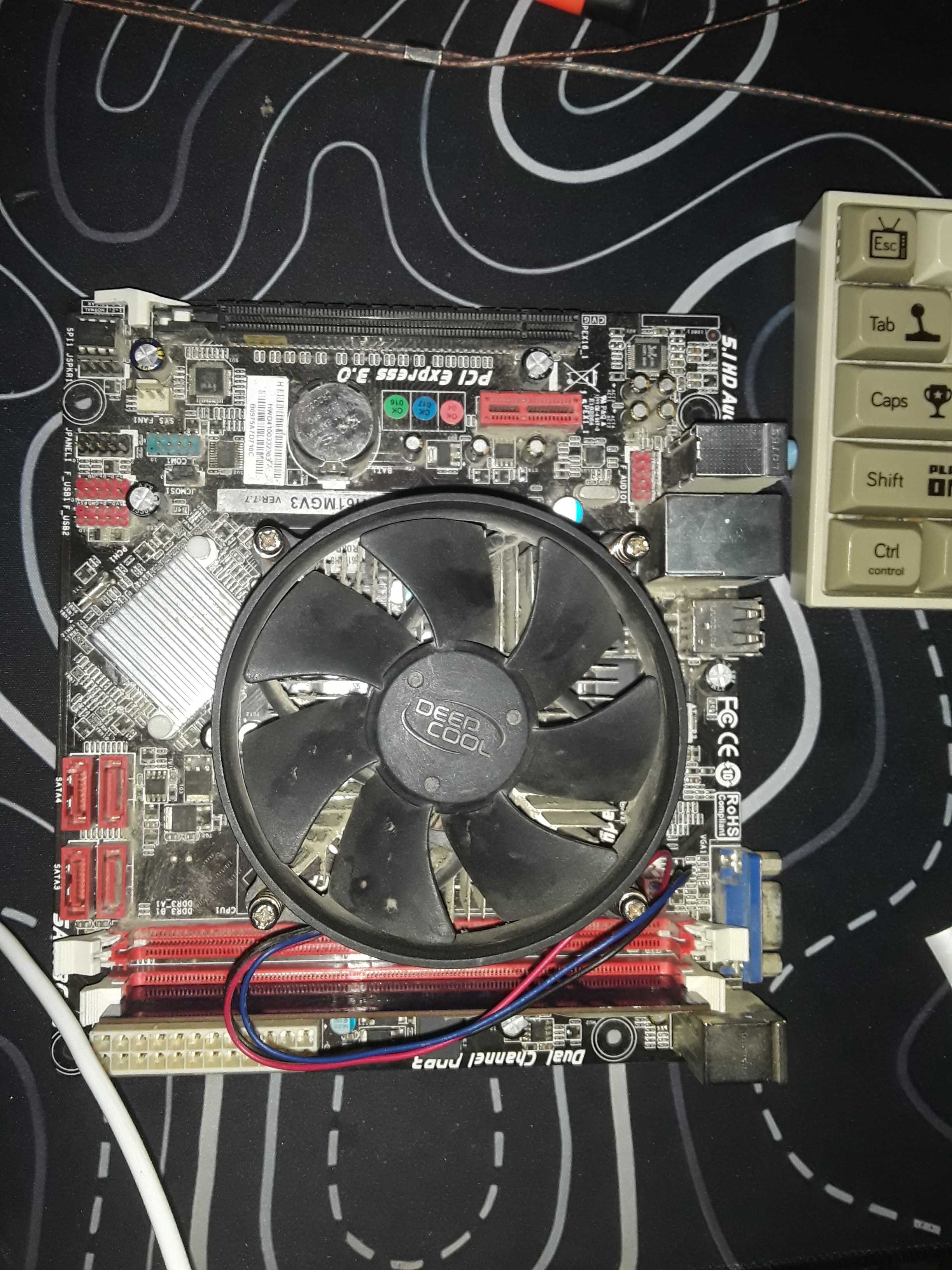 Материнская плата Biostar H61MGV3 LGA1155 DDR3 Micro ATX б/у