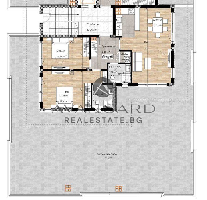 Продава се Тристаен апартамент в Пловдив, Остромила - 291 кв.м за 688 €/кв.м - Снимка #1