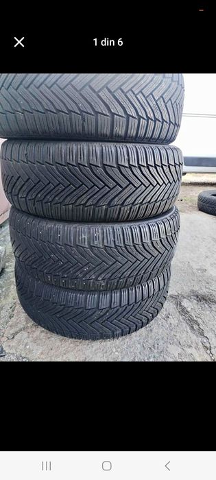 Anvelope michelin alpin 6 cu jante de opel insignia sau bmw 215 60 R16