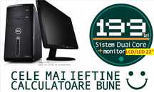 Calculator complet Dual Core cu monitor LED / LCD  22" Pachet PROMO!