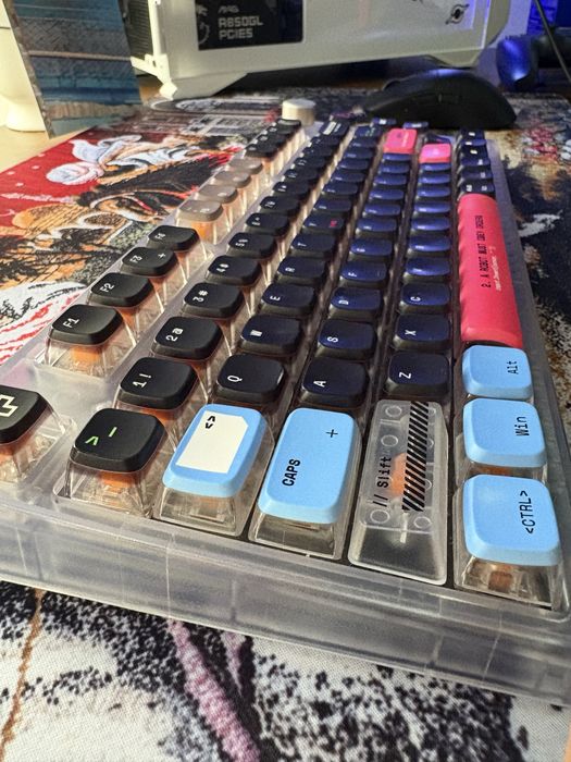 Tastatura Qwertykey Terminal bluetooth wireless Hotswap RGB Mecanica