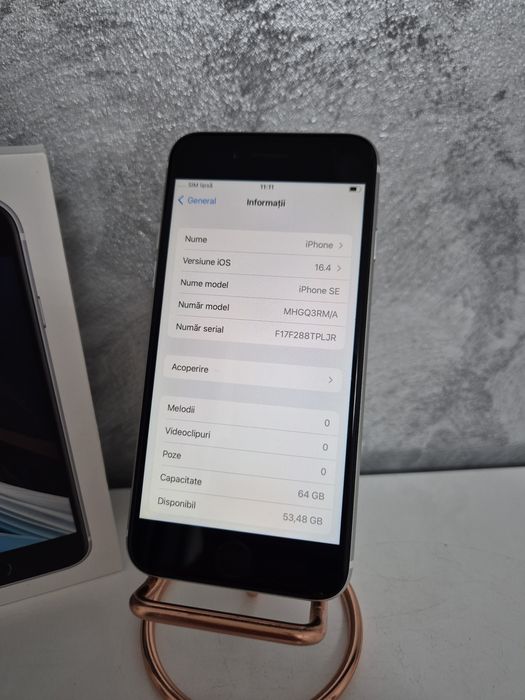 IPhone SE 2 Alb 64GB.