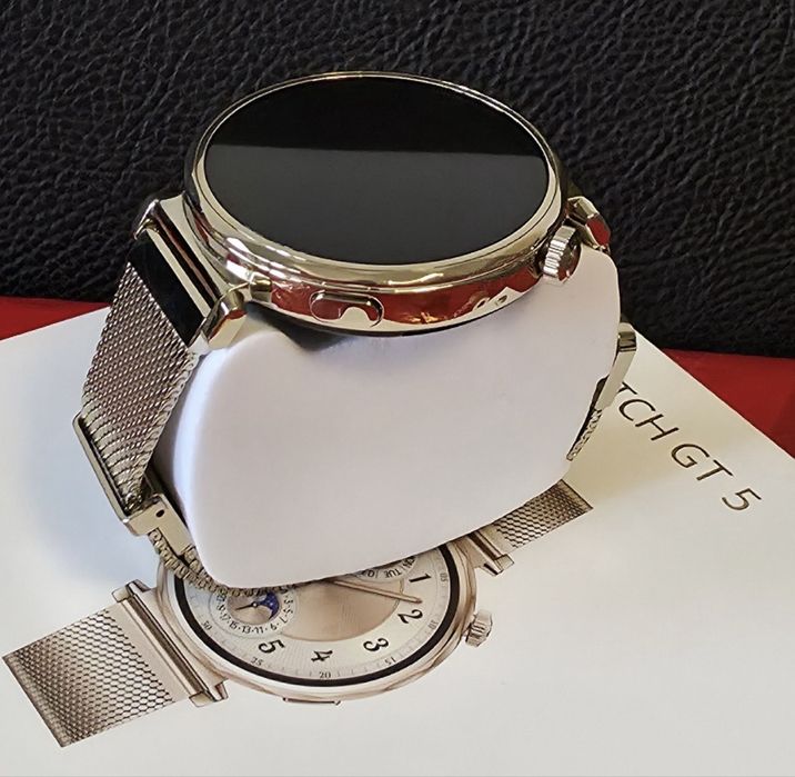 КАТО НОВ 41mm Huawei watch GT 5 Технополис Гаранция 2027г. GOLD GT5