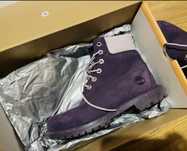 Timberland боти в лилаво