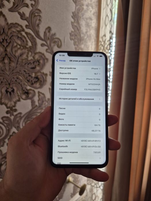 Srochno IPhone XS  Max 64g sotiladi
