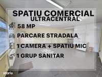 Spatiu Comercial Ultracentral, 58 mp, stradal, vitrina mare |VIDEO