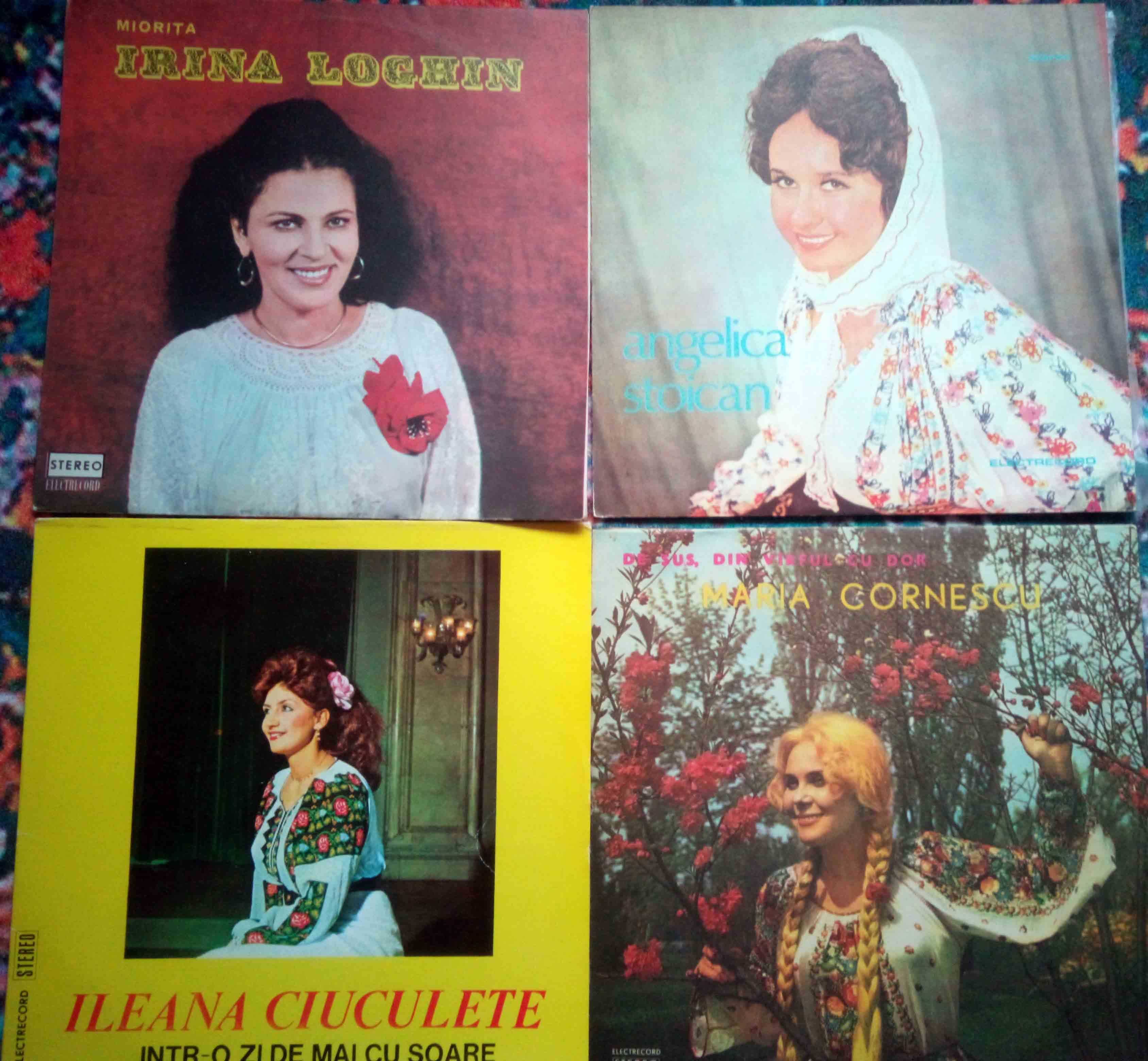 Casete si viniluri cu muzica populara