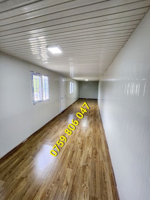 Furnizor Containere Modulare tip vitrina Lambriu Birou Container Pază