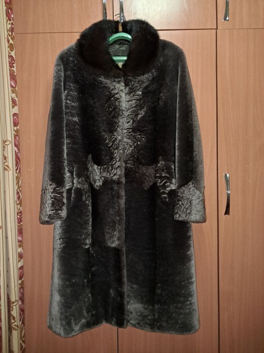 Шуба натуральная цыгейка