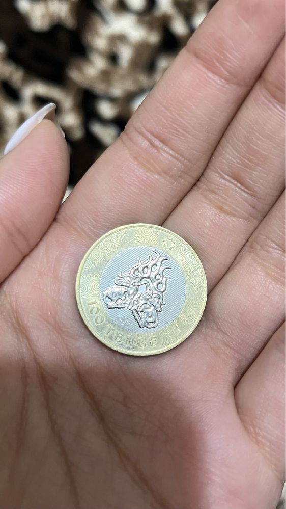Монета 100 тг, юбилейная , для коллекций 2022!!!