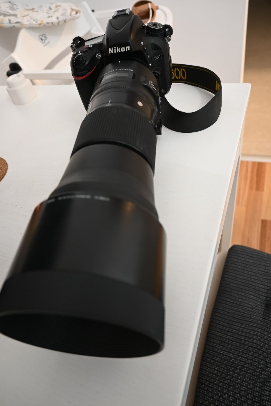 Nikon D600 cu 24-120 + tele 150-600