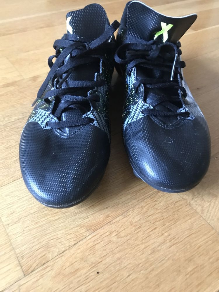 ADIDAS X 15.4 FXG core black solar yellow /night