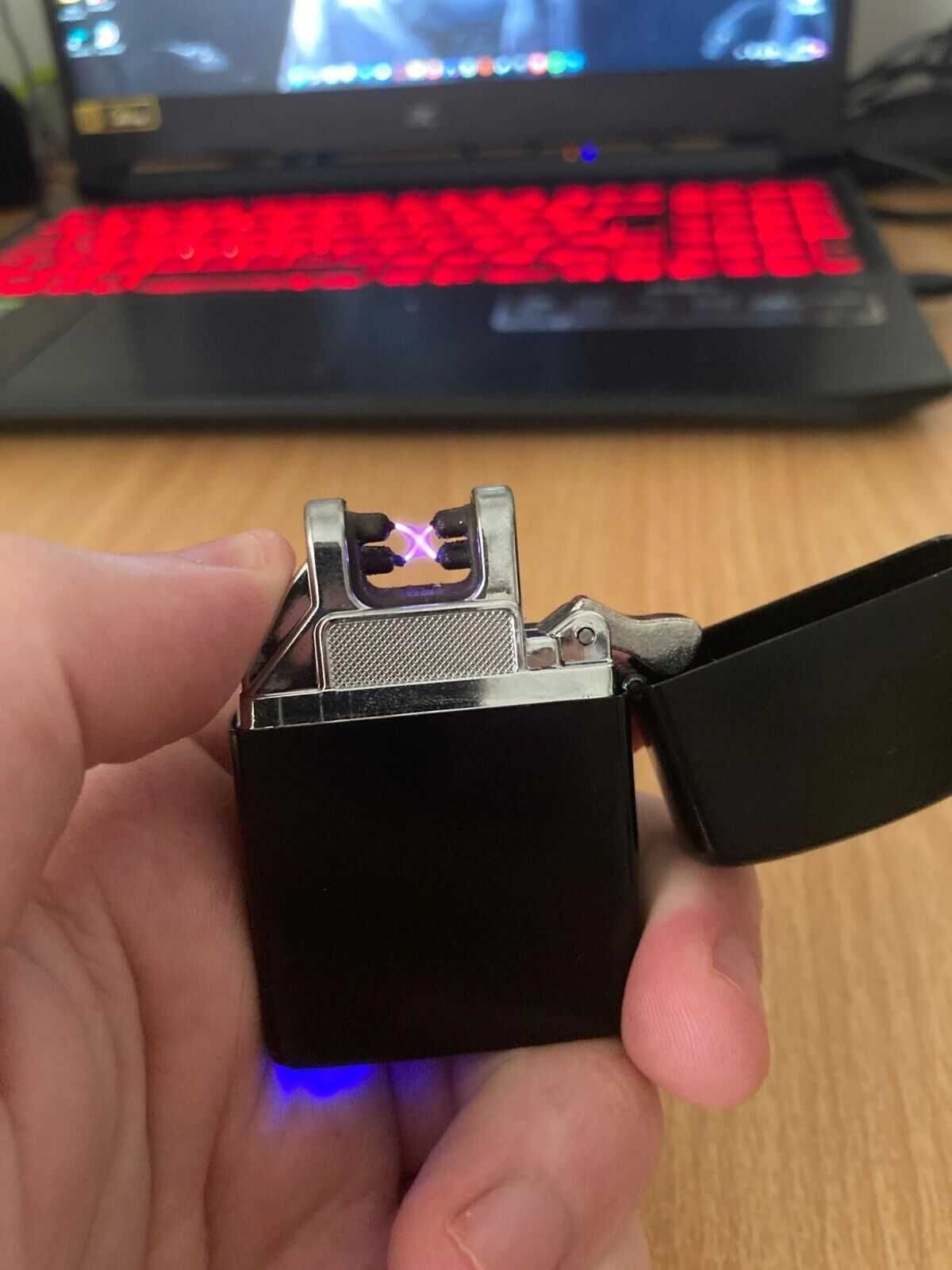 Плазмена USB запалка с двойна дъга