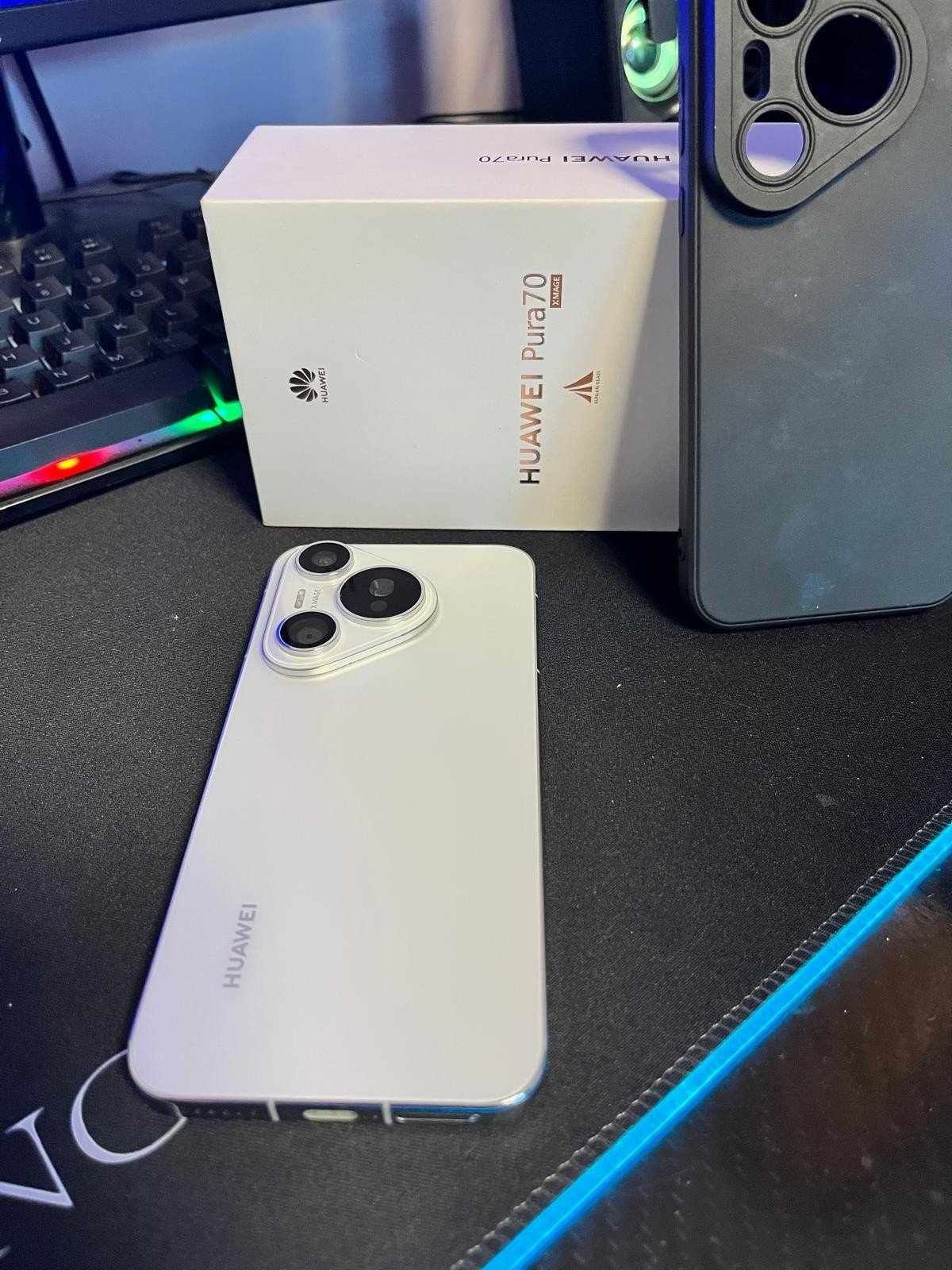 Huawe pura 70 със 14 месеца гаранция. Бартер за IPhone 12. 13. 14