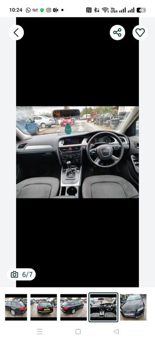 Piese motor cutie punte ușa aripa kit injecție haion audi A4 b8 2009