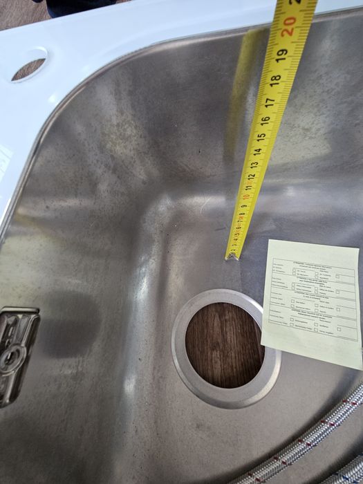 Chiuveta bucatarie ALVEUS Glassix 20,Sticla Alba 1 1/2 cuve, picurator