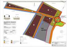Teren 15.000 mp, DN13 vis-a-vis Mielle, PUZ aprobat prestari servicii.