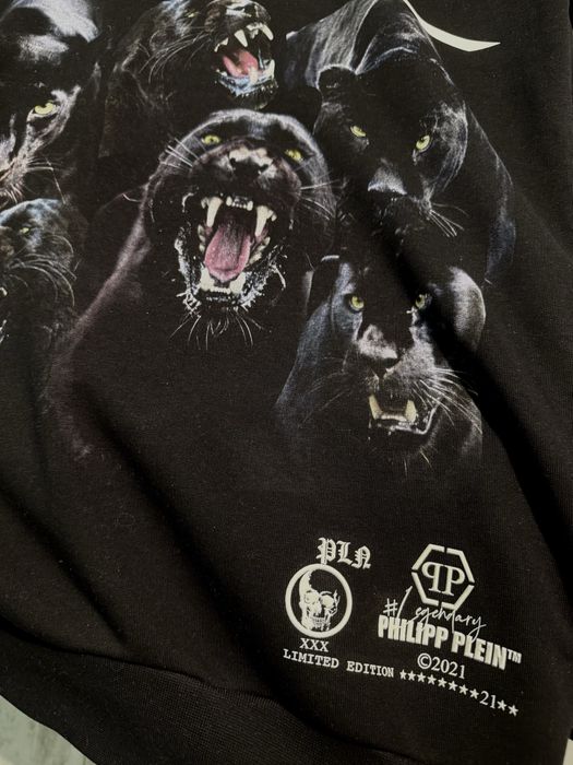 Суичър Philipp Plein с пантери