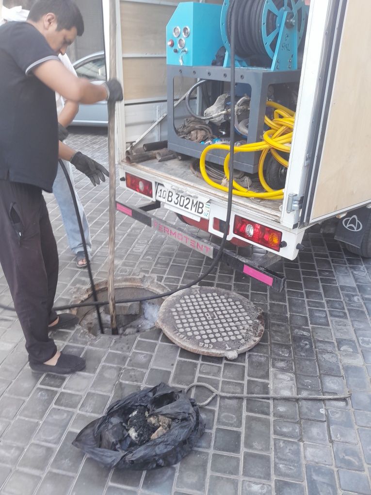 Konalizatsiya tozalash xizmati. 24/7