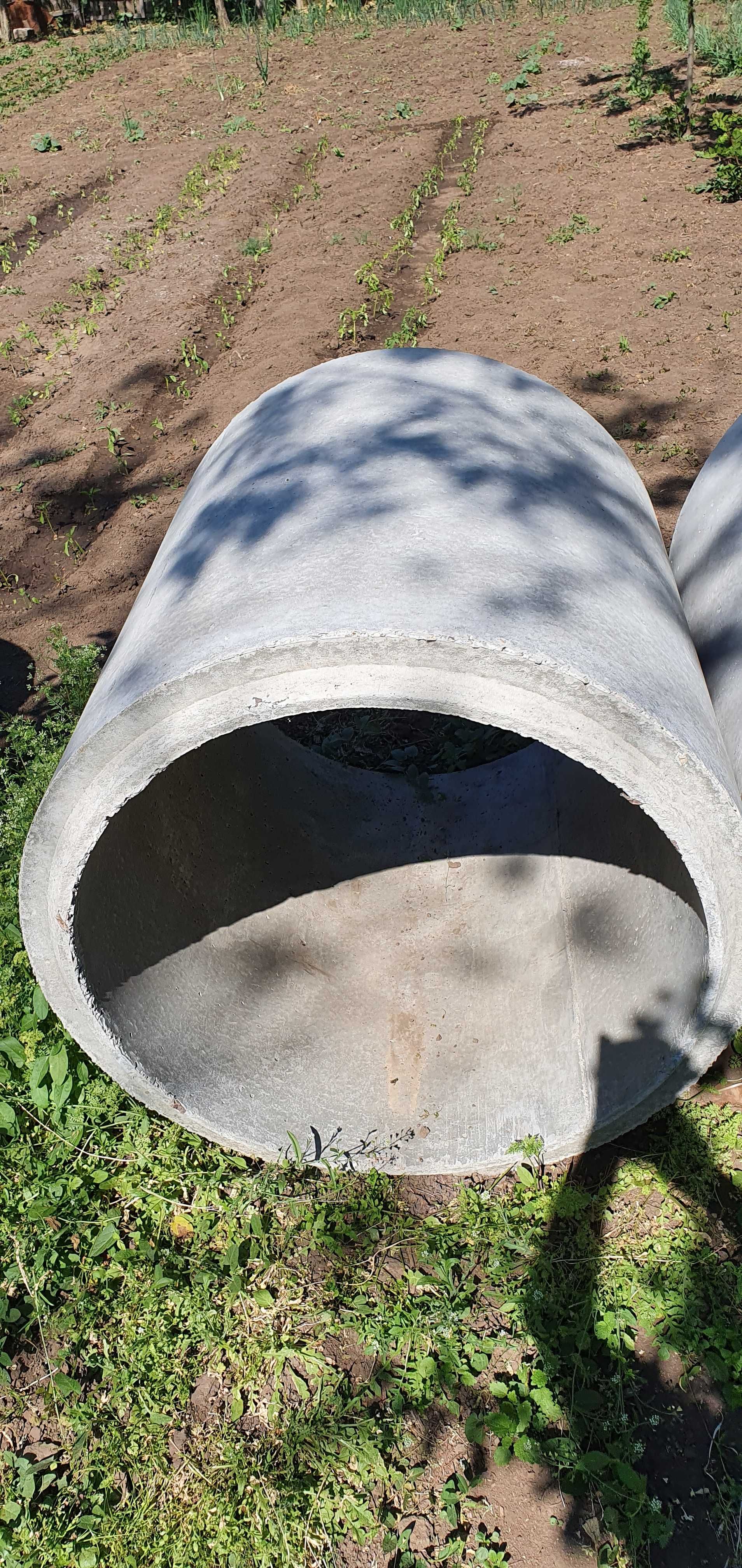 Tuburi din beton , tuburi fantana 80 cm interior, tuburi camine fose