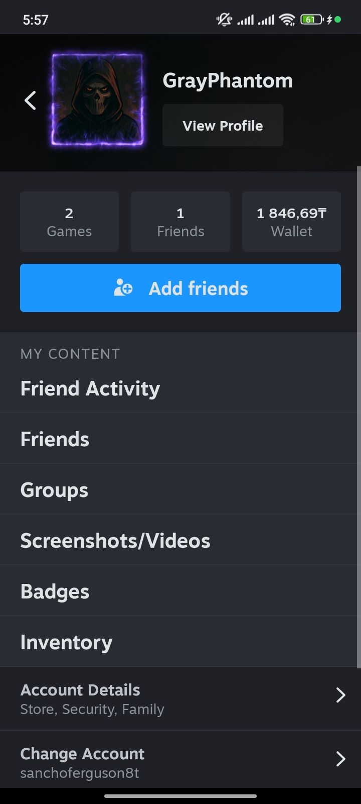 Аккаунт Steam  cs2 Прайм