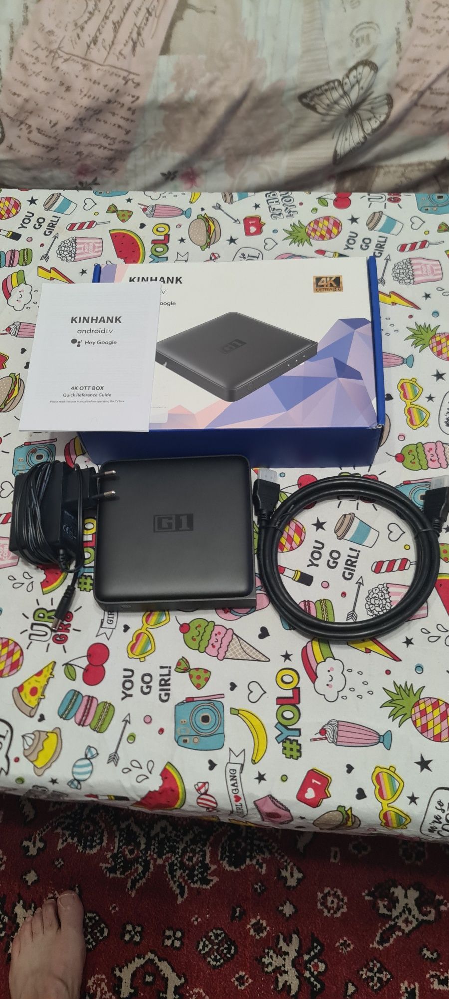 Android tv box Kinhank G1 с Долби вижън и долби атмос