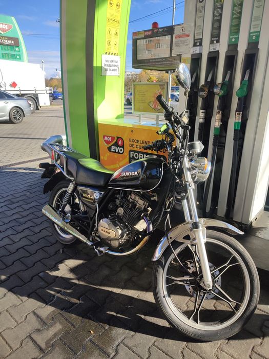 Motocicleta tip Suzuki GN 125, Sukida Clasic 125 chopper, 2006