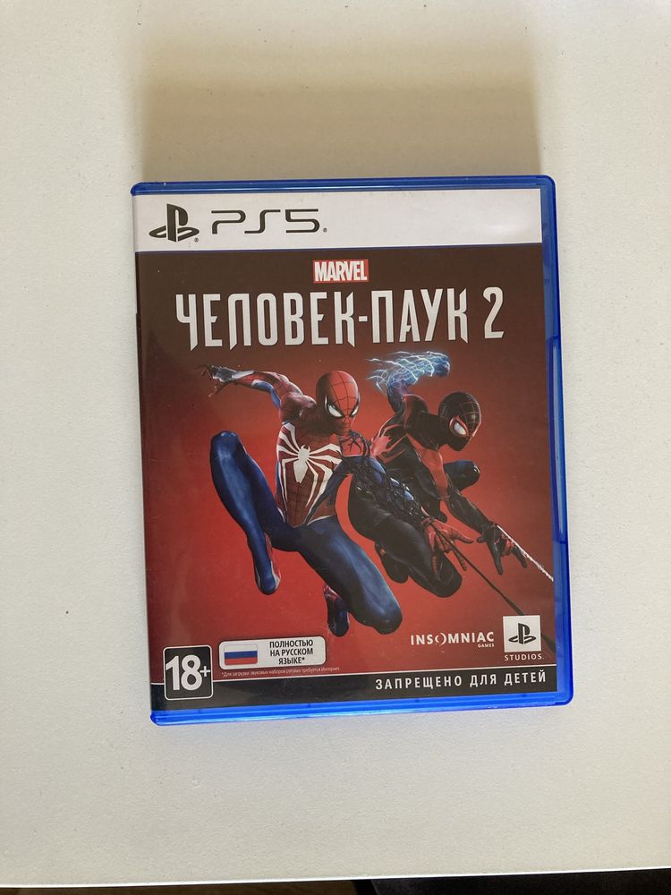 Продам игру пс5 человек-паук