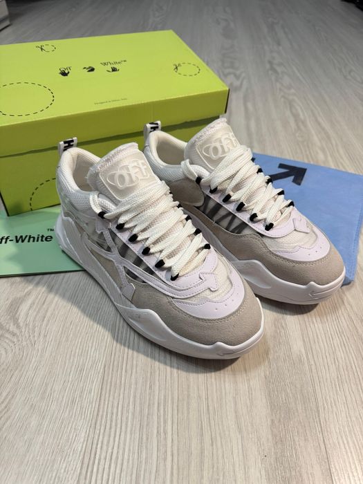 Adidasi Off white ODSY 1000 premium albi