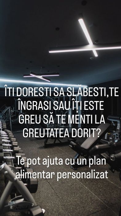 Plan alimentar personalizat.