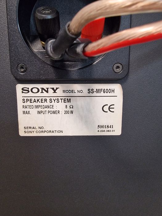 Boxe Sony SS-MF600H