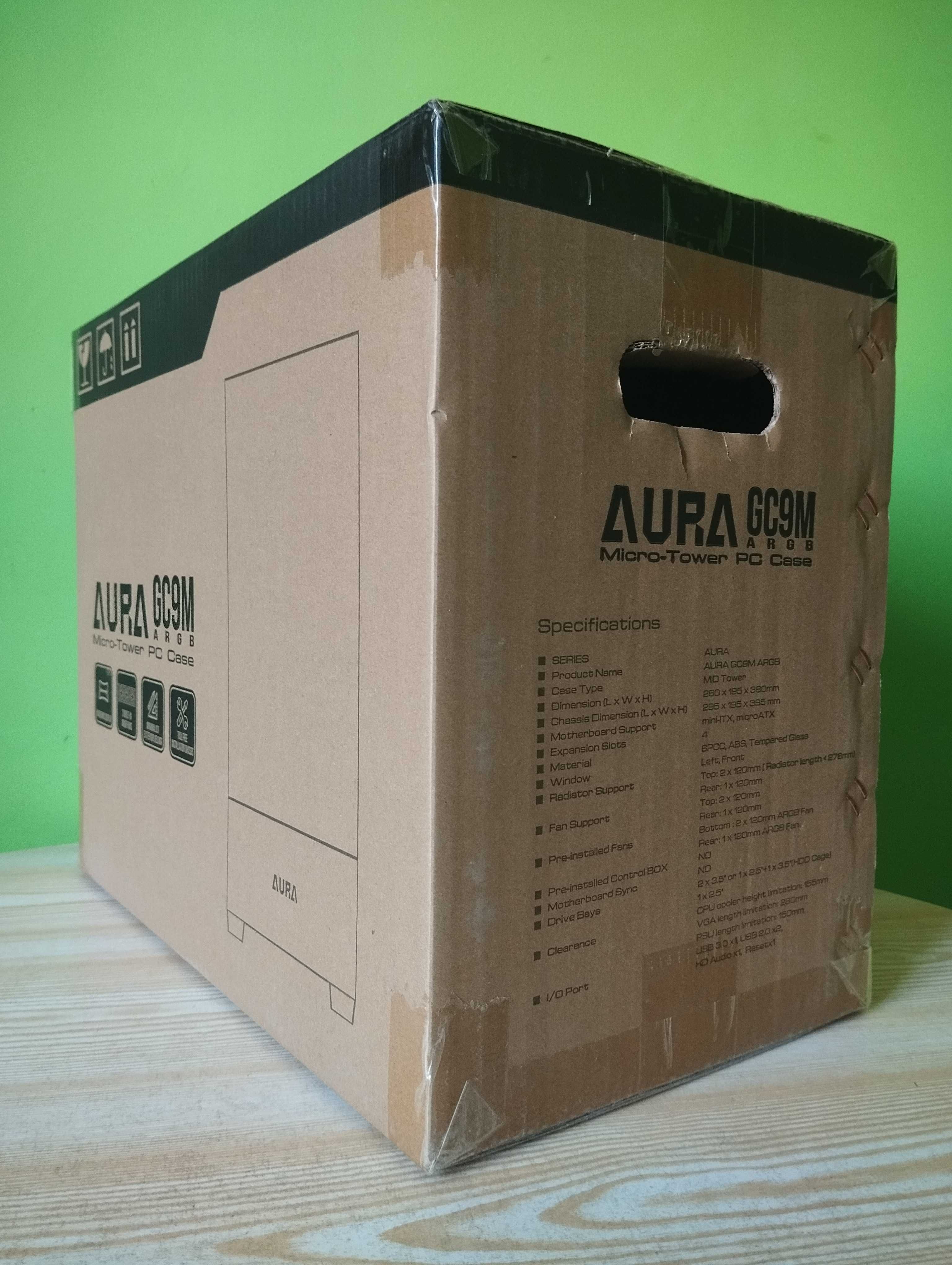 Нова кутия за компютър Gamdias AURA с 3 RGB вентилатора и гаранция
